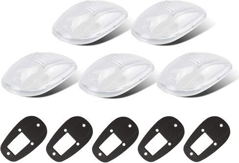 T10 W5W 194 LED Bulbs Sockets Pre-wired Connector Wiring Wire Harness for Cab Marker Lights (Pack of 5) in Saudi Arabia