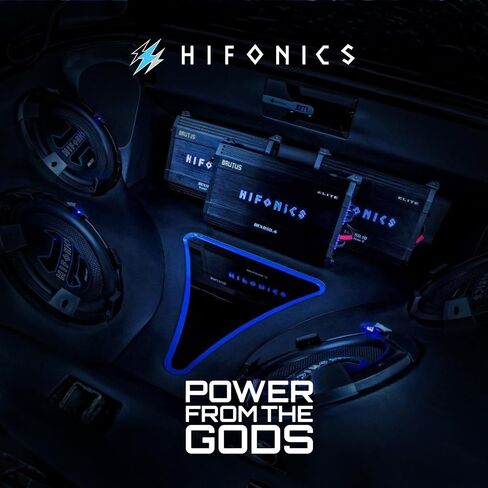 Hifonics BG-1600.4 Brutus Gamma BG Series Amp (4 قنوات، 1,600 واط كحد أقصى، Super A/B-Class) in Kuwait