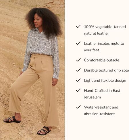 Rachel - Leather Criss Cross Sandal - Womens Sandals in Saudi Arabia