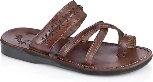 Rachel - Leather Criss Cross Sandal - Womens Sandals in Saudi Arabia