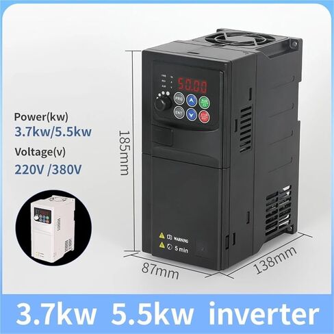 SU600 3.7KW/5.5KW 380V 3phase Input 3 Phase Output Inverter Frequency Converter Motor Speed Controller(3.7KW 380V 1-3PH B) in Kuwait