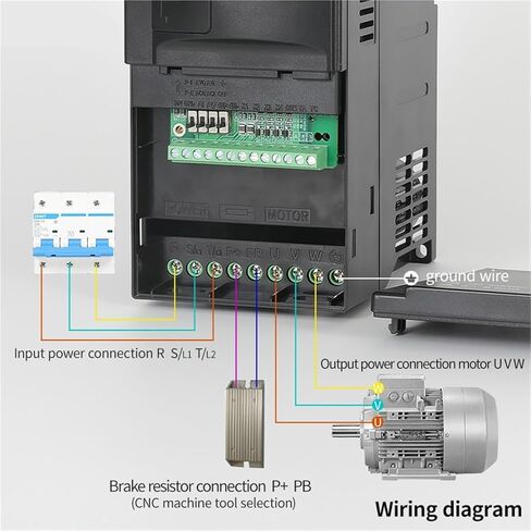 SU600 3.7KW/5.5KW 380V 3phase Input 3 Phase Output Inverter Frequency Converter Motor Speed Controller(3.7KW 380V 1-3PH B) in Kuwait