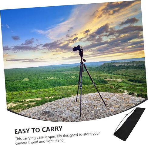 15 مساءً ترايبود ترايبود محمول محمول منظم خفيفة الوزن لأرباح الكاميرا سهلة الإغلاق الرباط لتخزين معدات التصوير الفوتوغرافي in Kuwait