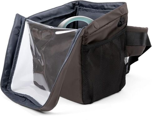 Hands-Free Pump Bag Carrier for Spectra S1 | Portable Fanny Pack Style with Magnetic Closure & Clear Top for Easy Access | Adjustable Belt for Comfort – Ideal for Active Moms in Saudi Arabia