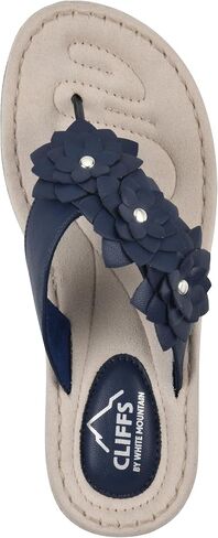 المنحدرات من White Mountain Women's Content Ploral Sandal in Kuwait