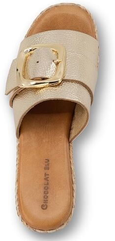 Chocolat Blu Women Shoes Jana Platform Slide W-buckle in Kuwait