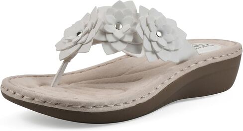 المنحدرات من White Mountain Women's Content Ploral Sandal in Kuwait
