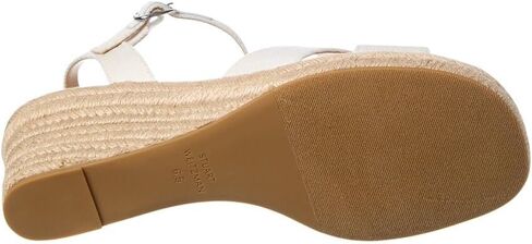 Stuart Weitzman Miami Espadrille Canvas & Leather Wedge in Saudi Arabia