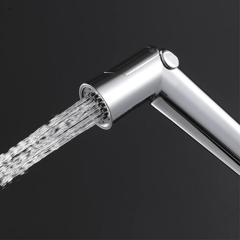 HandheldSprayer Kit Cloth Diaper Sprayer ABS Round ShapeSprayer for Toilet for Toilet-Adjustable Water Pressure Control withHose for Feminine Wash and Bracket,Chrome d(Chrome D) in Saudi Arabia