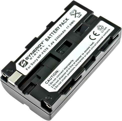 Synergy Digital Camcorder Battery, Compatible with Duracell DR5 Camcorder Battery (Li-Ion, 7.4V, 2000 mAh) in Saudi Arabia