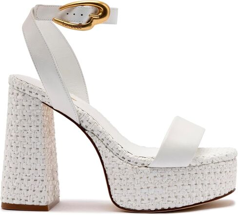 Larroodé Dolly Verona Sandal في جلد وليود أبيض in Saudi Arabia