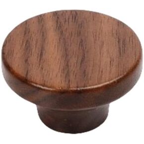 Cupboard Handles,Aluminum Alloy Kitchen Cabinet Door Handle,Wooden Furniture Handle Drawer Pulls Cabinet Solid Wood Handles Wardrobe Wood Knob with Mounting Screws,(Knob Beech Color)