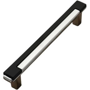 Cupboard Handles,Aluminum Alloy Kitchen Cabinet Door Handle,Door Pull Furniture Cabinet Wardrobe Handle Drawer Kitchen Cupboard Metal Black Gold Chrome Dresser Square Knob,Handle(Handle 2)