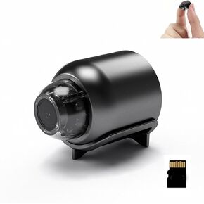 Mini Full HD Security Camera, Smart Remote Minis Surveillance Cameras, Mini 4g Wireless WiFi Camera 1080p HD, Tiny Cameras Hidden Wireless, Motion Detection Security Camera with Night Vision (64G)