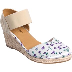 Comfortview Women's Wide Width The Abra Espadrille