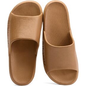 Unisex Pillow Slides Sandals Slip On Lightweight Summer Slippers Anti-Slip Shower Shoes Indoor Outdoor