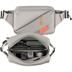STARTRC PHOTO All-in-One Waterproof Storage Bag for DJI Osmo Pocket 3/Osmo Mobile 7P/Action 5 Pro/,Portable Premium 900D Polyester Multilayer Travel Case with Smart Organization