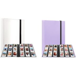 2 Packs 432 Pockets Photo Album for Fujifilm Instax Mini Camera, Polaroid Snap PIC-300 Z2300 Instant Camera, 2x3 Photo Album Book for Fujifilm Instax Mini 11 9 Evo 90 70 40 8 7 LiPlay Instant Camera
