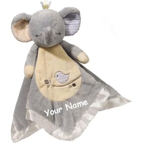 Personalized Little Blue Dragon Lil Snuggler Plush Blanket with Custom Name in Saudi Arabia