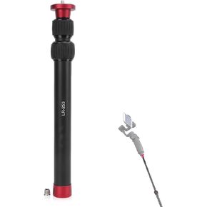 Telescopic Monopod, LR 253 Aluminum Alloy Unipod 3 Section Telescopic Pipe Portable SLR Camera Monopod for Cameras Spotting Scopes