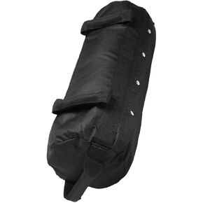1 PC Heavy Duty Adjustable Workout Sandbags Oxford Exercise Sandbags with Inner Weight Bags for Home Gym Cross Training Durable Machine Washable No Leakage Black