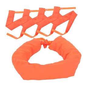 PRETYZOOM 5Pcs Reflective Weight Bags for Construction Cones Fabric Sand Bags for Traffic Safety for Road Construction Parking and Driveway Use Enhanced Night