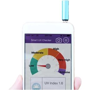 UV Meter, Smart UV Meter UVA Meter UVB Meter Light Meter Ultraviolet with User-Friendly Design for Measuring Ultraviolet Light(Only UV)