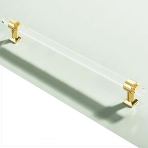 Cupboard Handles,Aluminum Alloy Kitchen Cabinet Door Handle,2 Packs Cabinet Pulls Transparent Acrylic Handle Cupboard Handles Crystal pulls Drawer Knobs Zinc Alloy,Kitchen Door Levers for Bathroom,Clo