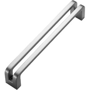 Cupboard Handles,Aluminum Alloy Kitchen Cabinet Door Handle,Square Drawer Kitchen Knobs Cabinet Cupboard Handle Black Grey Nickle Zinc Alloy Wardrobe Closet Pull,(G128)