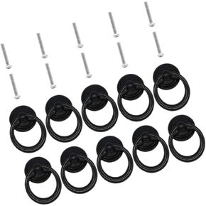 10pcs Metal Drawer Pull Handles Ergonomic Cabinet Knobs for Home Decor Easy Installation Unique Design for Wardrobes and Cabinets Attractive Furniture Accessories