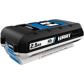 Hart 40V 2.5Ah Lithium-Ion Battery with On-Board Fuel Gauge HLBP01