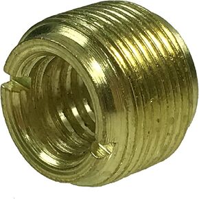 Foto&Tech Metal Adapter 5/8-Inch Male to 3/8-Inch Female Mic Screw for Mic Microphone Stand (Gold)