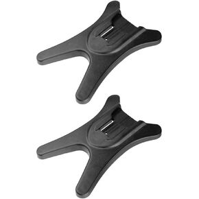 Camera Flash Stand Flash Speedlight Hot Shoe Mount Stand with 1/4inch Metal Tripod Thread for Flash Speedlight Speedlite 2 Pack, black, 184484A2