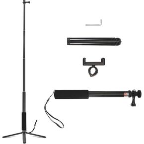 36 inch Retractable Selfie Stick+Tripod Mount for DJI Osmo Pocket 3, Extension Rod+Tripod Kit+Phone Holder,for OSMO Pocket 3 Accessories