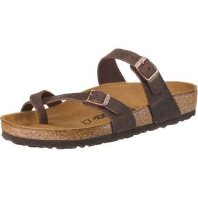 Birkenstock Schuhe Mayari Geöltes Nubukleder Schmal