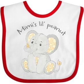 inktastic Mimi's Lil' Peanut Baby Bib