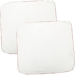 2pcs Microfiber Polishing Cloths for Wine Glasses and Stemware Soft for Dishes Machine Washable for Home and Restaurant Use