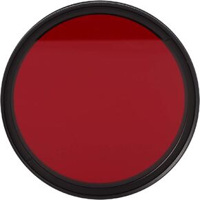 ZJchao IR Filter, Red Filter Aluminum Alloy and Optical Glass with High Performance Infrared for IR Photography (67mm)
