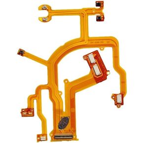New Lens Main Back Flex Cable Ribbon Repair For Canon Powershot G10 G11 G12 Camera With Optocoupler Socket