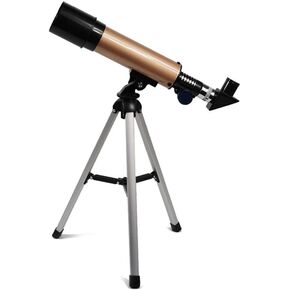 Telescope for Kids Adults, Telescope for Astronomy with Tripod Outdoor Monocular Astronomical Refractor Telescope Good Partner to View Moon Planet Landscape for Watching Stars