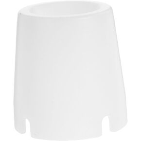 DECHOUS Non-Glare Flashlight Diffuser Cap Soft Light Cover for Reading Indoor Lighting Plastic Dome for Camping Supplies
