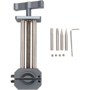 Camera Lens Vise Repair Tool Kit | Full Metal Aluminum Alloy for Screen/Thread Repair | Experienced Auxiliary Tool for 22-110mm Lenses | 8-90mm Adjustable Jaw