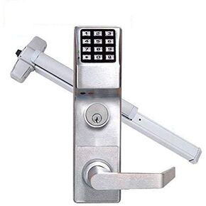 Kit Trilogy Digital Keypad Weather Resistant Digital Lock w/Panic Exit Bar M9900 / w/Audit Trail / 26D Lock Includes ETDLS1G/26DM99 and Marks USA M9900-26D