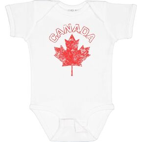 inktastic canada maple leaf bodysuit