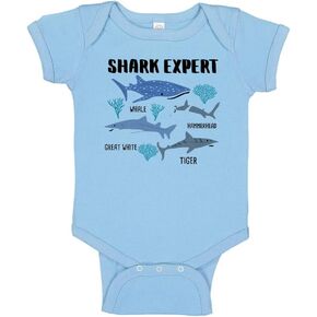 Shark Expert List Baby Infant Bodysuit