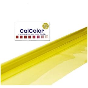 Rosco Calcolor 4515 - Calcolor 15 Yellow Gel - 20 × 24 ورقة