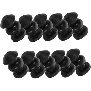TOYANDONA 10pcs - Rubber for Drone Gimbals Silicone Shock Absorbers Camera Mounts Easy Installation and Smooth Flights