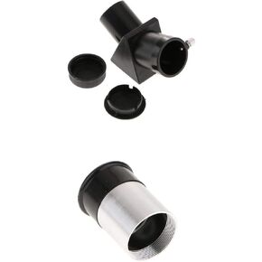Fully Coated Telescope Refractor Diagonal Erecting Mirror 0.965inch High Refractivity 6mm Eyepiece