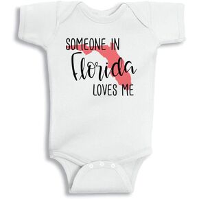 Someone in Florida Loves Me Baby Infant Bodysuit