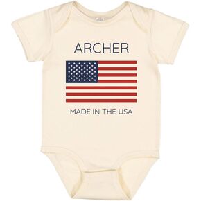 Archer Made in The USA Baby Infant Bodysuit
